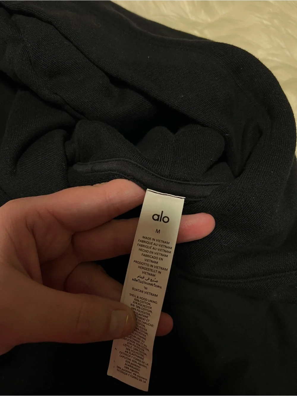 Alo cropped hoodie